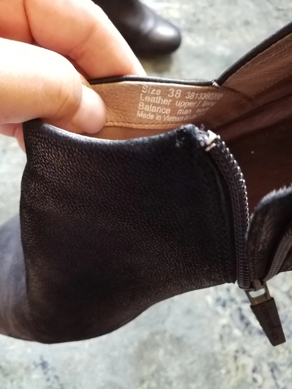 Dansko Black Leather Ankle Booties with Side Zip